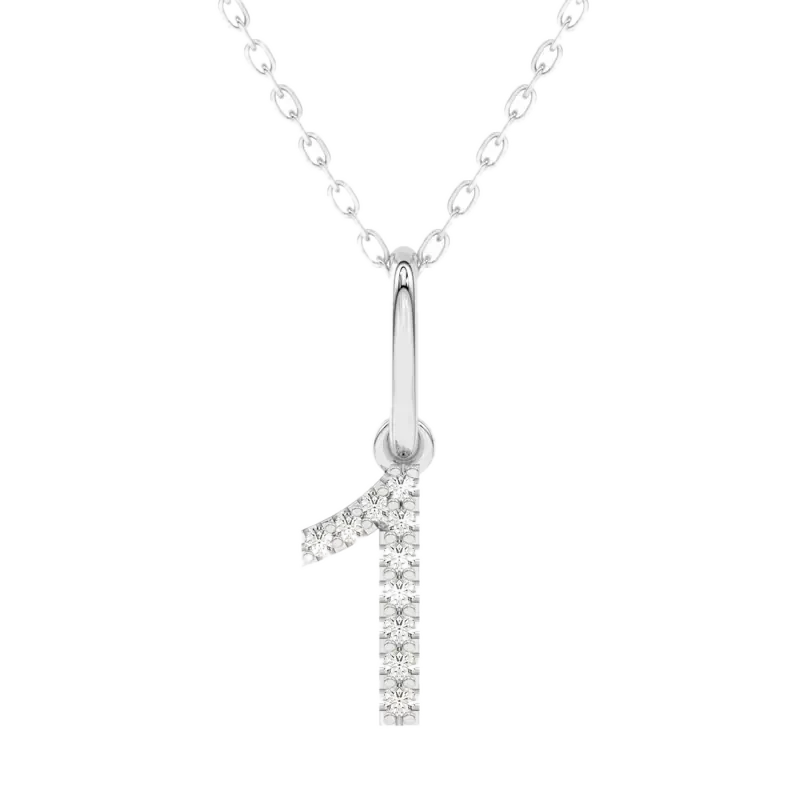 “1” Number Pendant