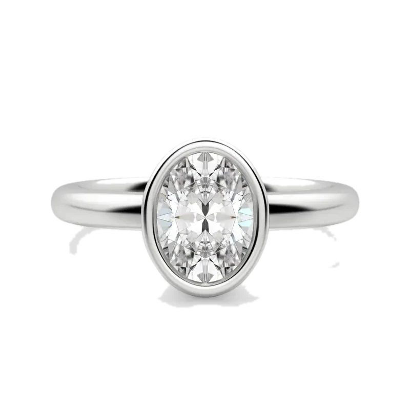 Marseille Oval Cut Engagement Ring