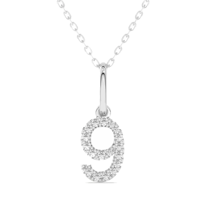 “9” Number Pendant