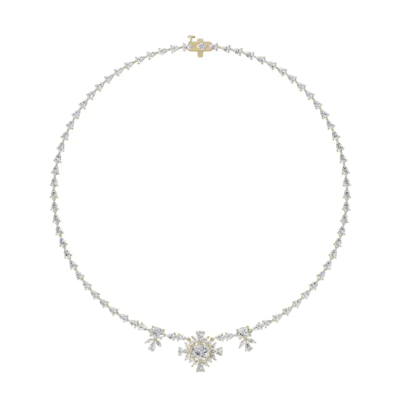 Ardent Cluster Necklace