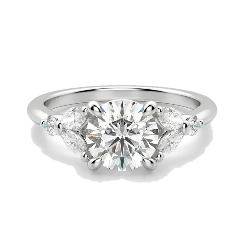 Haven Round Cut Engagement Ring