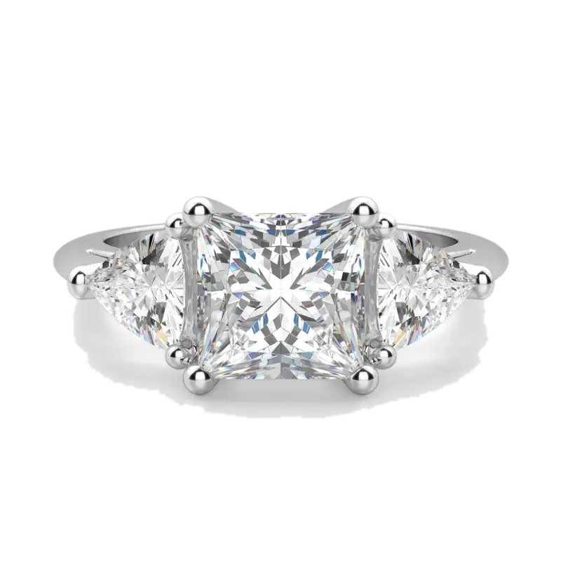Timeless Princess Cut Engagement Ring