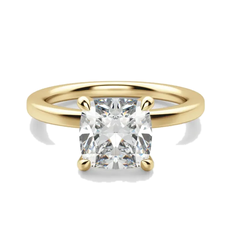 Arezzo Classic Cushion Cut Engagement Ring