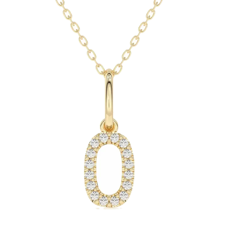 “0” Number Pendant