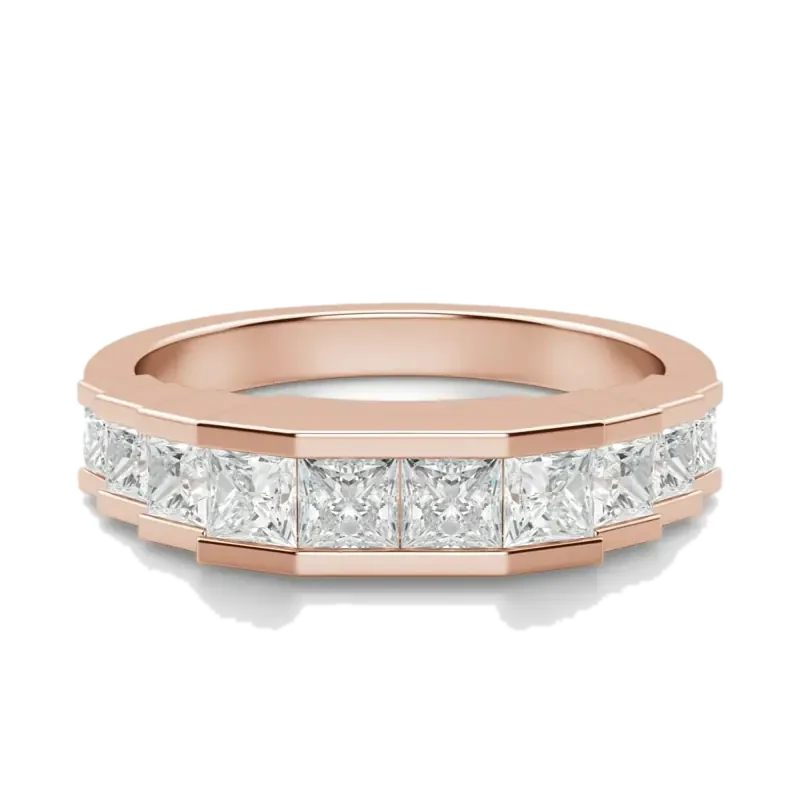 Cinderella Staircase Wedding Band