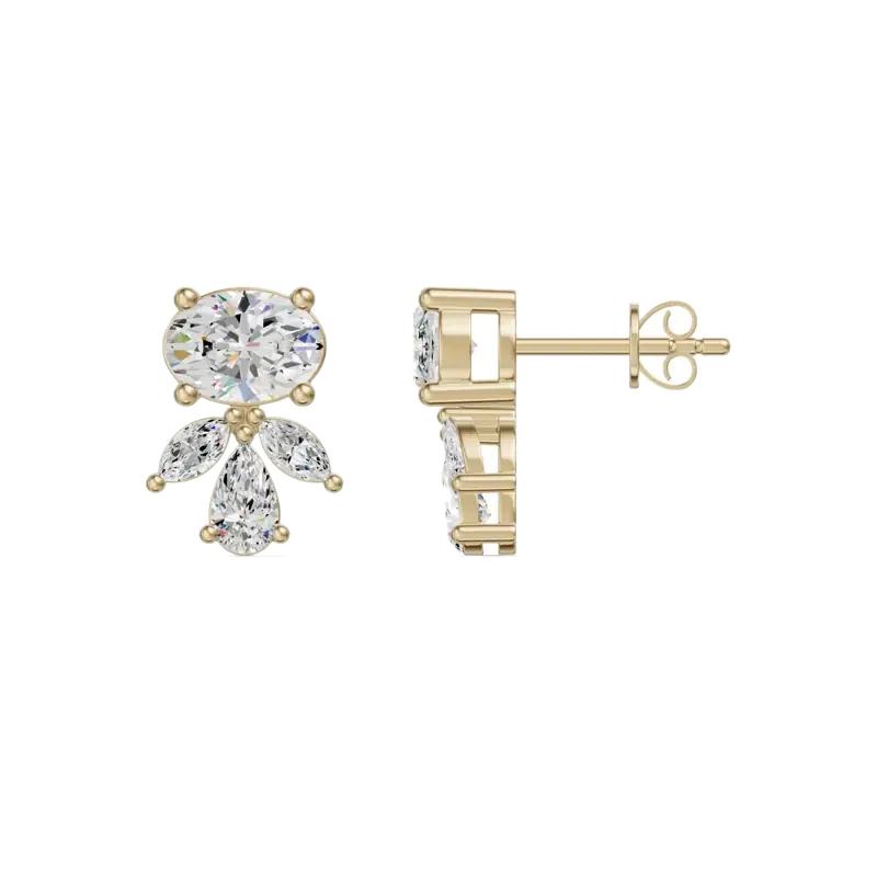 Ardent Cluster Earring
