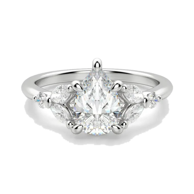 Haven Pear Cut Engagement Ring