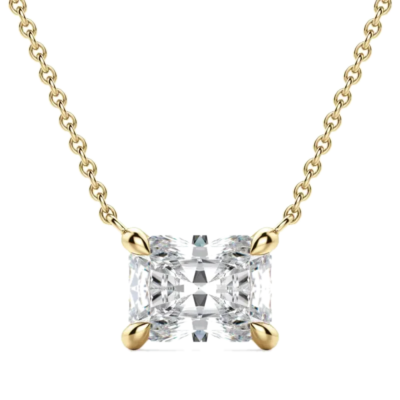 East-West Necklace Radiant Cut