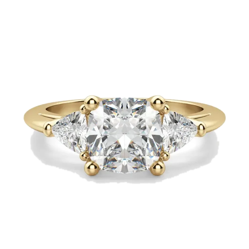 Timeless Cushion Cut Engagement Ring