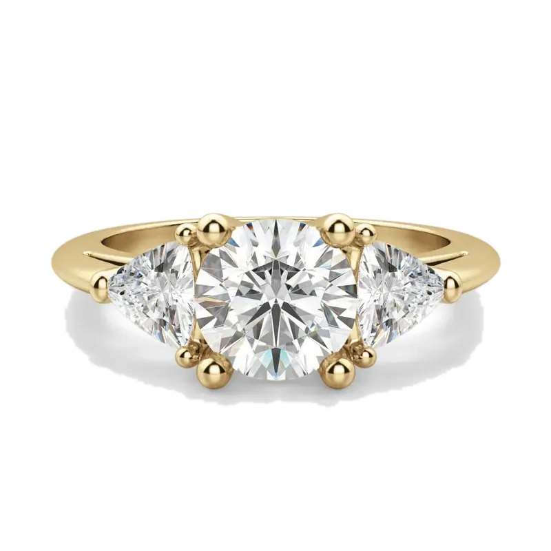 Timeless Round Cut Engagement Ring