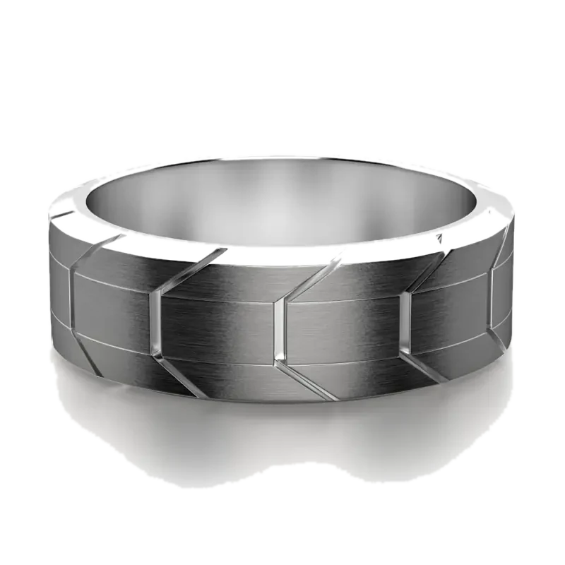 Tread Wedding Band