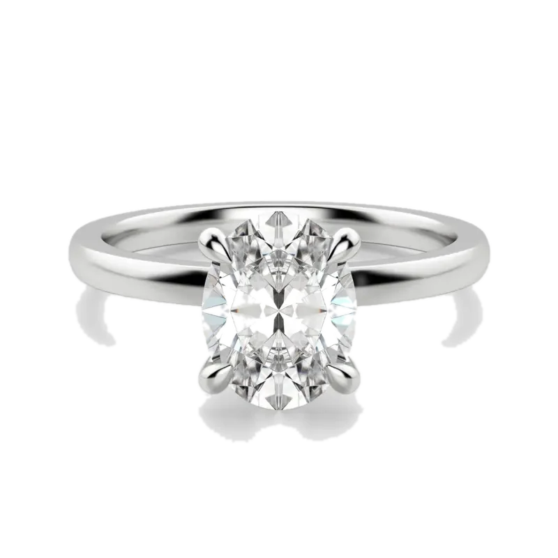 Solstice Oval Cut Engagement Ring