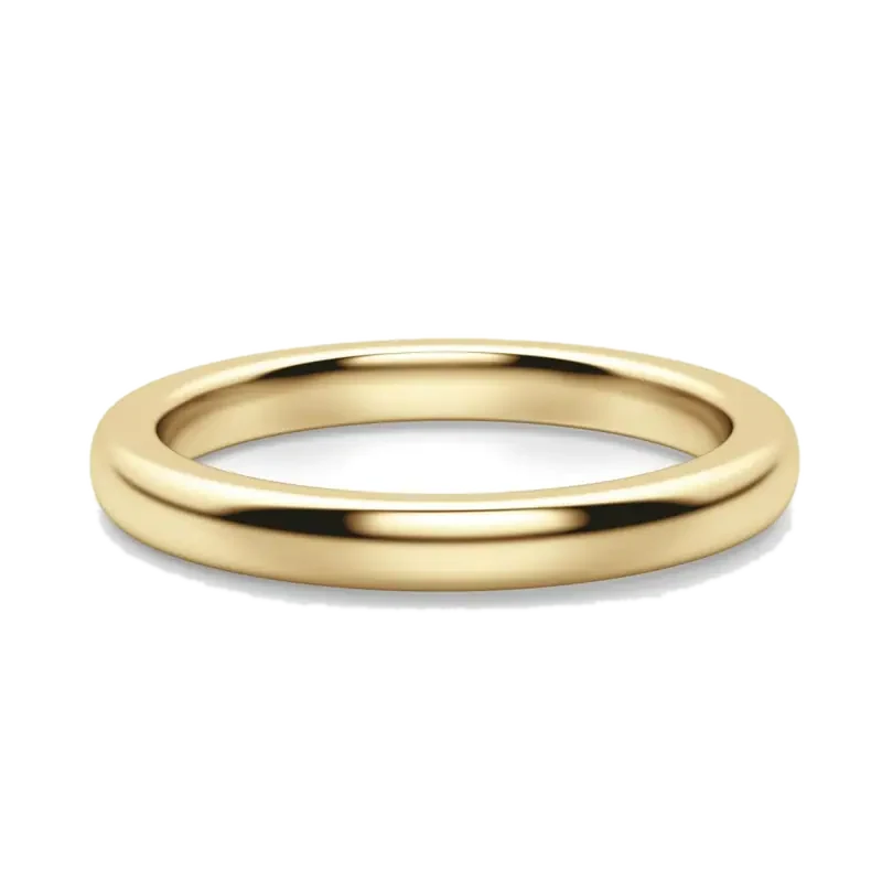 San Francisco Wedding Band 14K Yellow Gold Ring