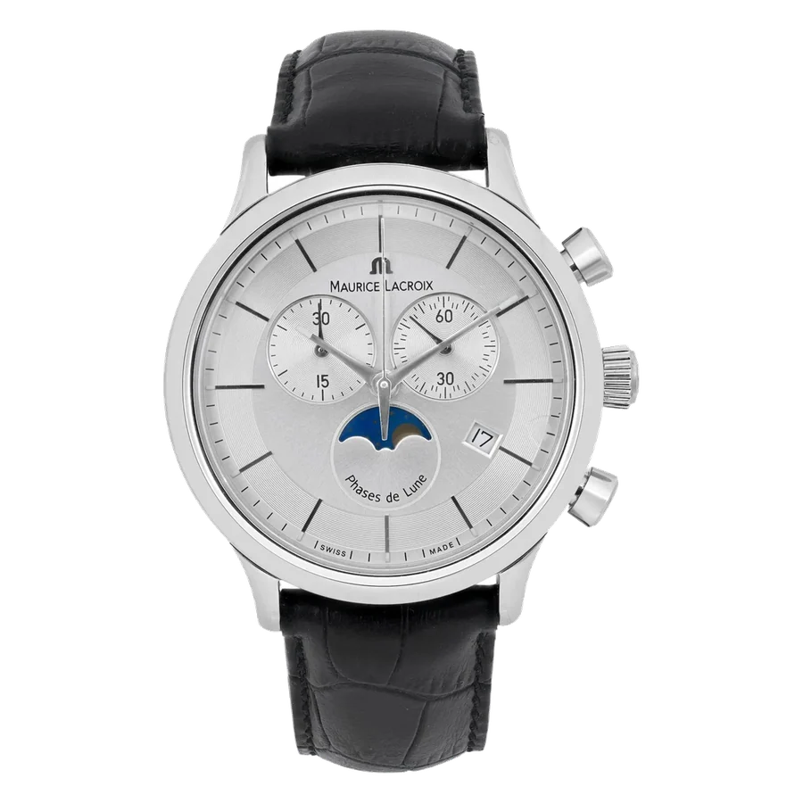Maurice Lacroix Les Classiques 40mm Steel Silver Dial Men Watch LC1148-SS001-131