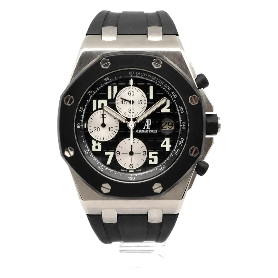 Audemars Piguet Royal Oak Offshore Steel Black Dial Watch 25940SK.OO.D002CA.01.A