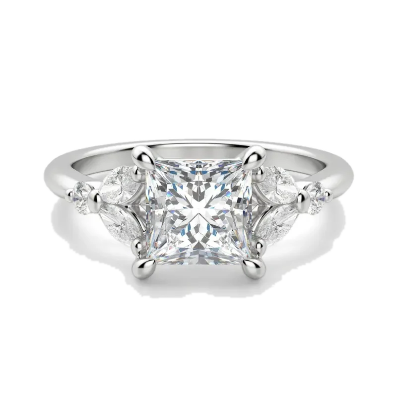 Haven Princess Cut Engagement Ring