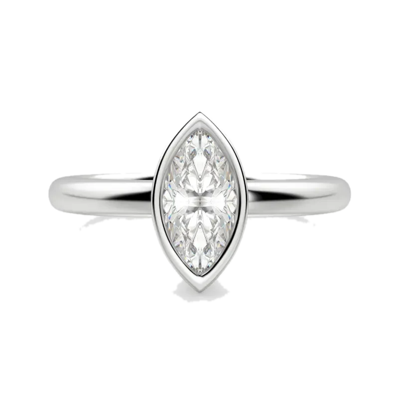 Marseille Marquise Cut Engagement Ring